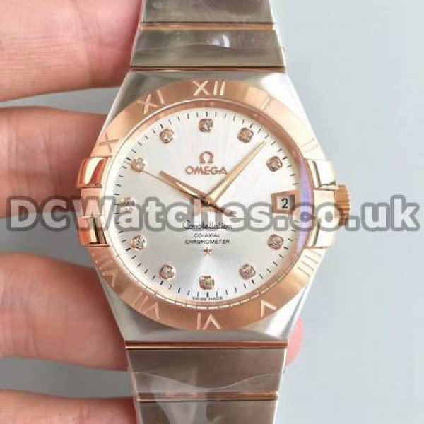 38MM Automatic Movements Fake Omega Constellation Watches For Men