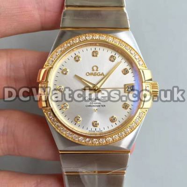 Male Fake Omega Constellation 38MM Watches With Automatic Movements