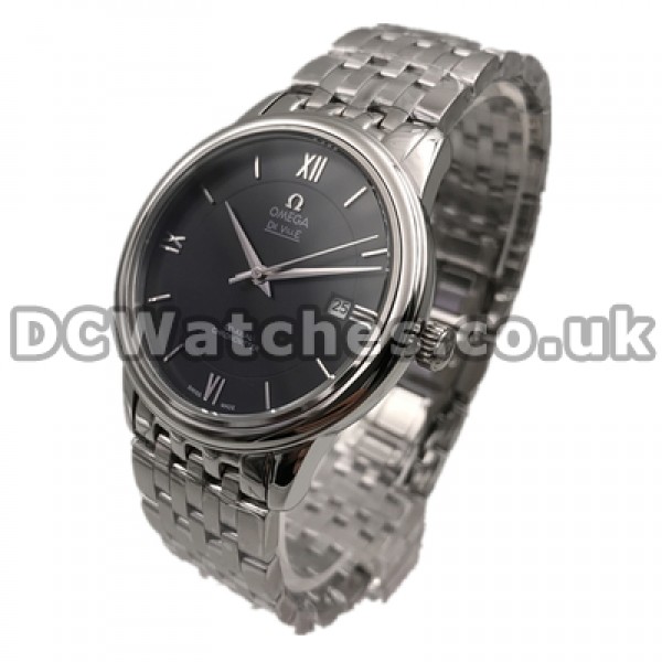 40MM Automatic Movements Fake Omega De Ville Hour Vision Watches For Men