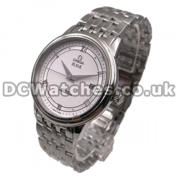40MM Omega De Ville Hour Vision Fake Automatic Watches For Men