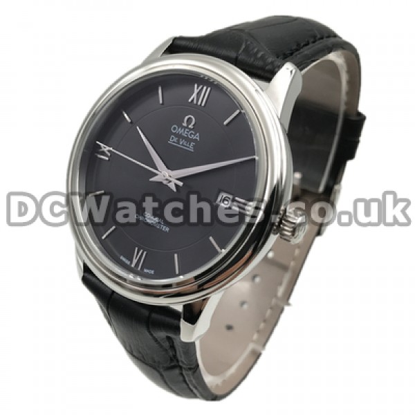 Black Dials Automatic Omega De Ville Hour Vision Fake Male 40MM Watches