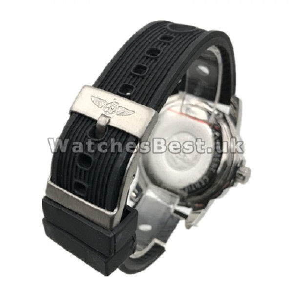 44MM Black Rubber Straps Breitling Colt Replica Automatic Watches