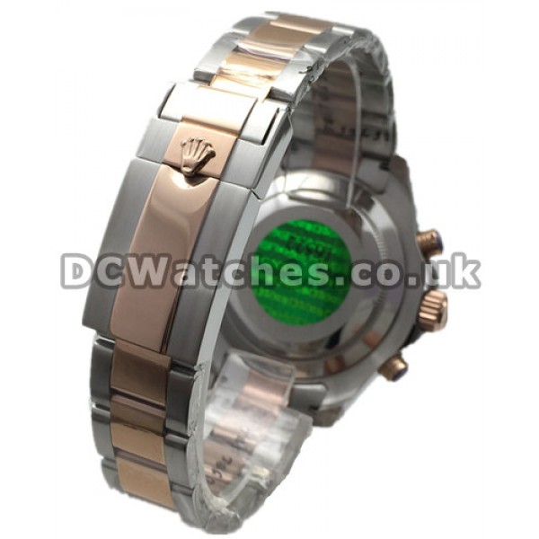Charming Male UK Steel And Rose Gold Cases Rolex Yacht-Master II Copy Watches (Ceramic Bezel)