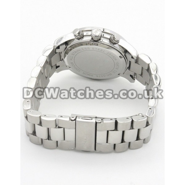 Sturdy Steel Cases UK MICHAEL KORS Quartz Fake Watches With Pink Dials Online