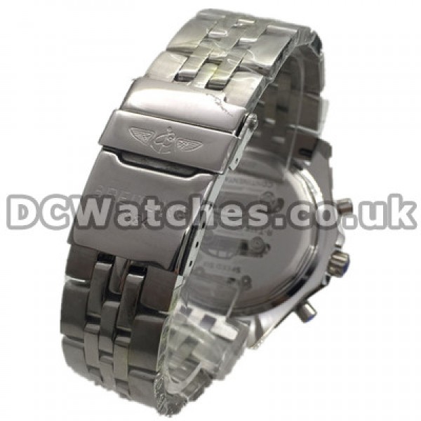 Fashionable Blue Dials Breitling Bentley Replica Watches With 48MM Steel Cases For UK