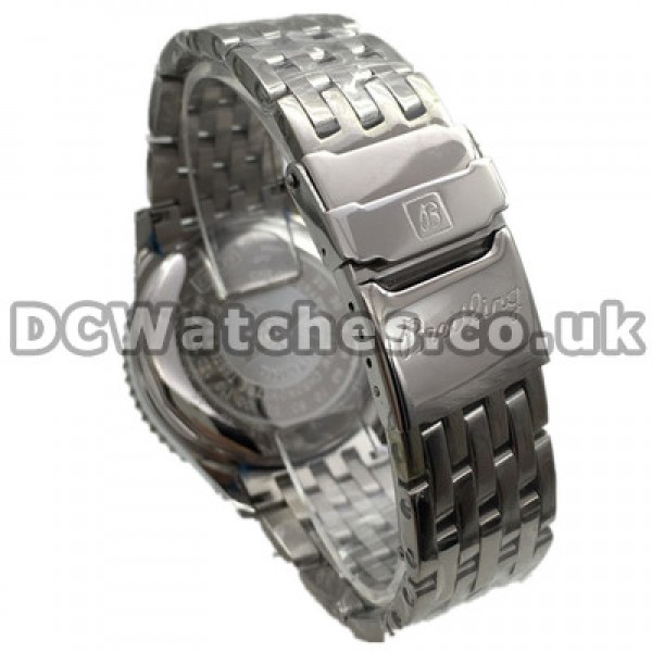 Professional Blue Dials Breitling Navitimer Copy Watches With Silver Hands And Silver Hour Markers