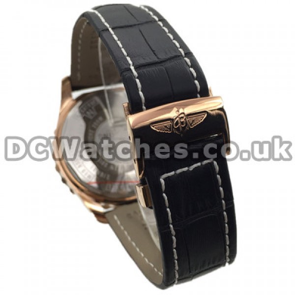Luxury Black Dials Breitling Aerospace Quartz Copy Watches With Black Belt Straps UK