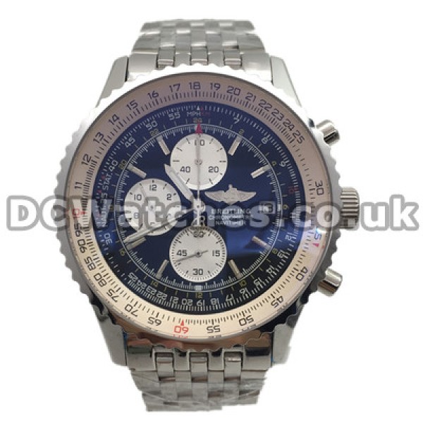 Best Steel Bracelets Breitling Navitimer 42MM Fake Watches With Steel Cases UK