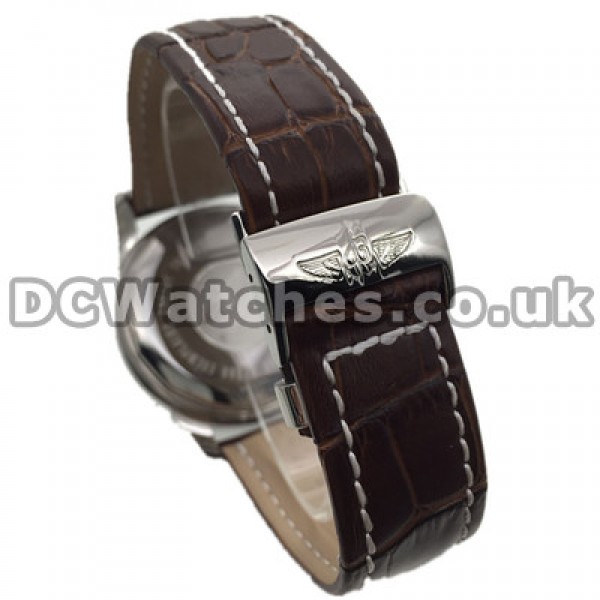 Popular Swiss Coffee Dials Breitling Transocean Chronograph 43MM Steel Cases Fake Watches
