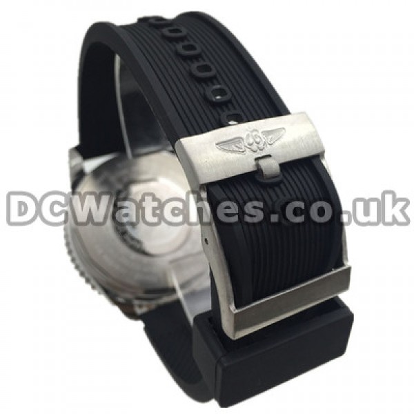 Special Black Dials Swiss Breitling SuperOcean Heritage Copy Watches With White Sub-dials