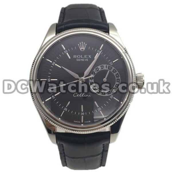Useful Swiss Self-winding Movement Rolex Cellini Fake Watches With Steel Cases