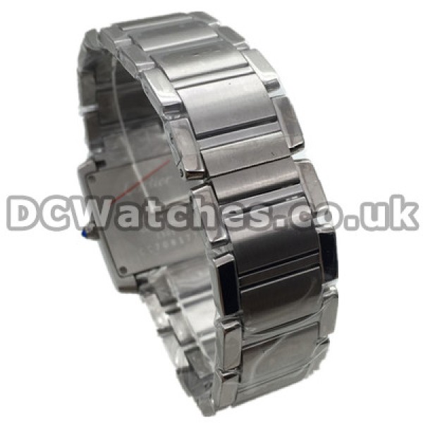 Sturdy High-quality 28MM Cartier Tank Francaise Copy Watches With Steel Cases And Bracelets