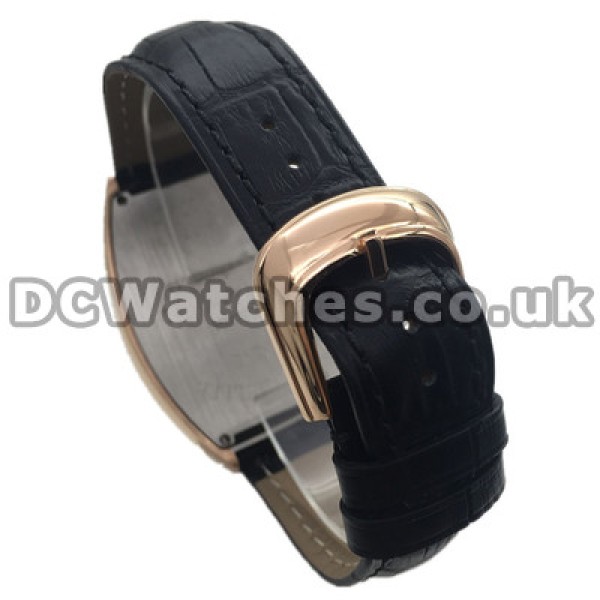 Valuable Rose Gold Steel Franck Muller Crazy Hours Copy Watches UK With Black Dials