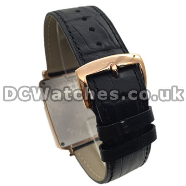 Popular Black Arabic Numerals UK Franck Muller Master Square Replica Watches With White Dials