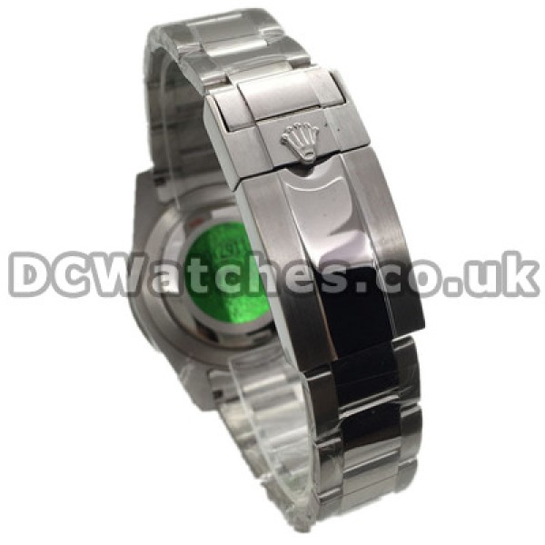 Novel Green Dials Male Rolex GMT Master II Replica Watches With Red GMT Hands And Steel Cases
