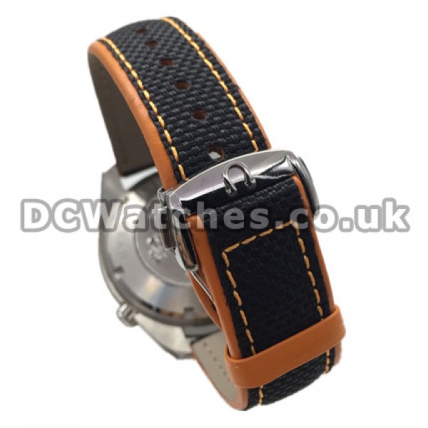 Colorful Orange Arabic Numerals Swiss Omega Planet Ocean Copy Watches With Steel Cases Online