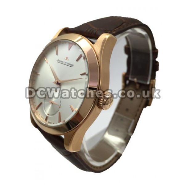 Rose Gold Cases Automatic Movements Jaeger-LeCoultre MASTER ULTRA THIN Copy Watches UK