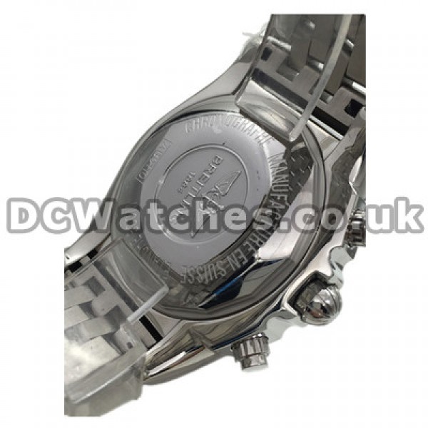 Novel Blue Dials 44MM Breitling Avenger Fake Watches With Steel Bracelets For Men