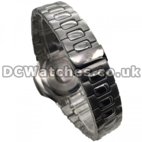 Charming Quartz Movements 34MM Patek Philippe Nautilus Copy Watches With Steel Cases For Women