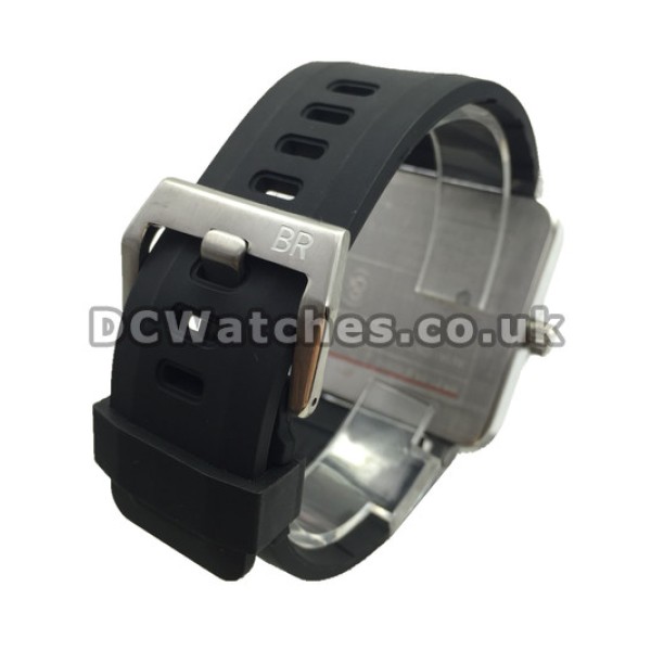 46MM Steel Cases Bell And Ross BR01-92 Replica Watches With White Dials And Black Hands