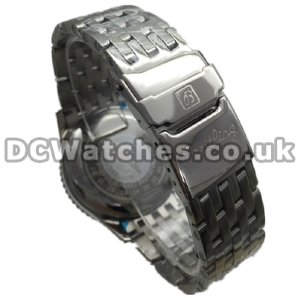 Attractive Blue Dials 42MM Breitling Navitimer Copy Watches With Steel Bracelets