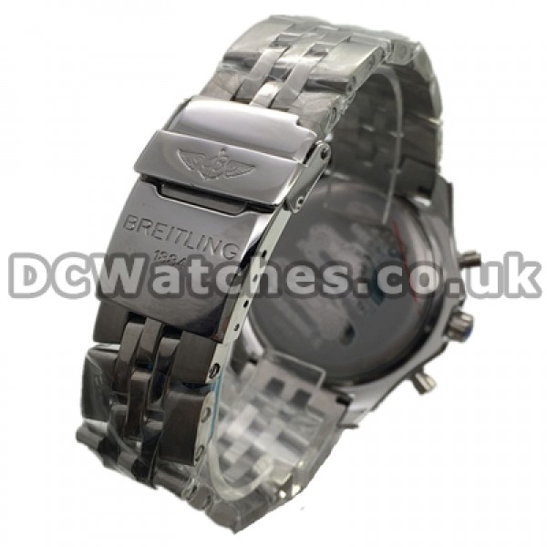 Powerful 48MM Steel Cases And Bracelets Breitling Bentley Fake Watches Sale For Men