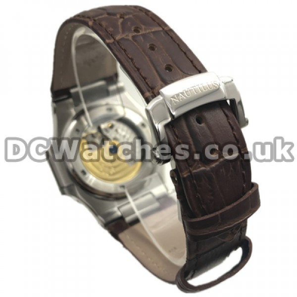 Classic Male Automatic Movements Patek Philippe Nautilus Copy Watches With Steel Cases