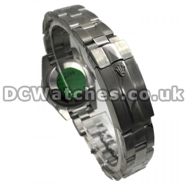 Hot-selling Black Dials And Diamond Indexes 26MM Rolex Datejust Replica Watches For Ladies