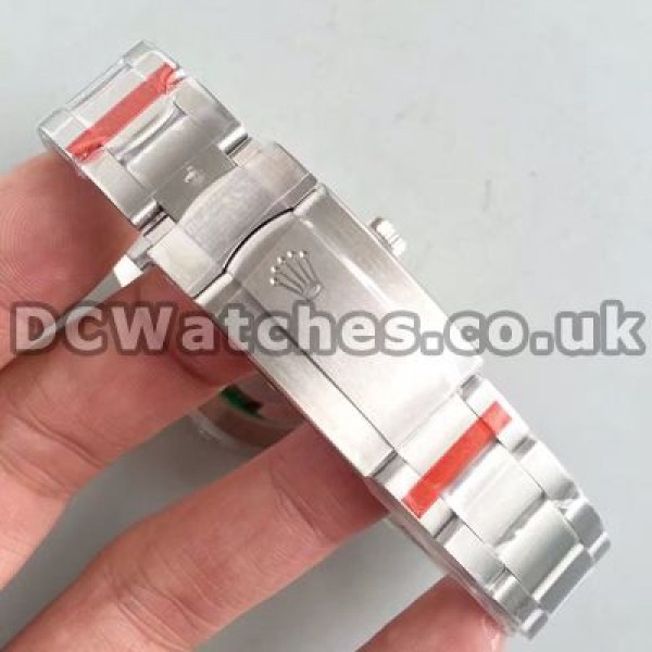 Popular Steel Bracelets Swiss Rolex Explorer II Replica Watches With White Dials Sale