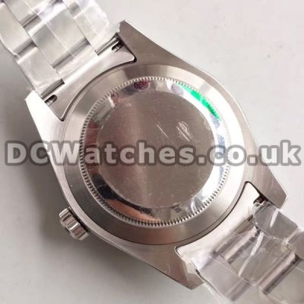 Mature Black Dials 42MM Rolex Explorer II Fake Watches With 904L Steel Bezels For Men