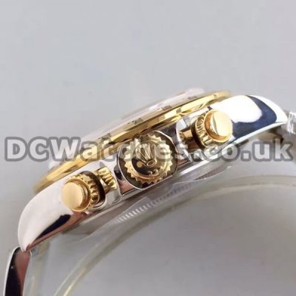 Valuable Gold Dials And Swiss Automatic Movements Male Rolex Daytona 7750 Replica Watches Sale