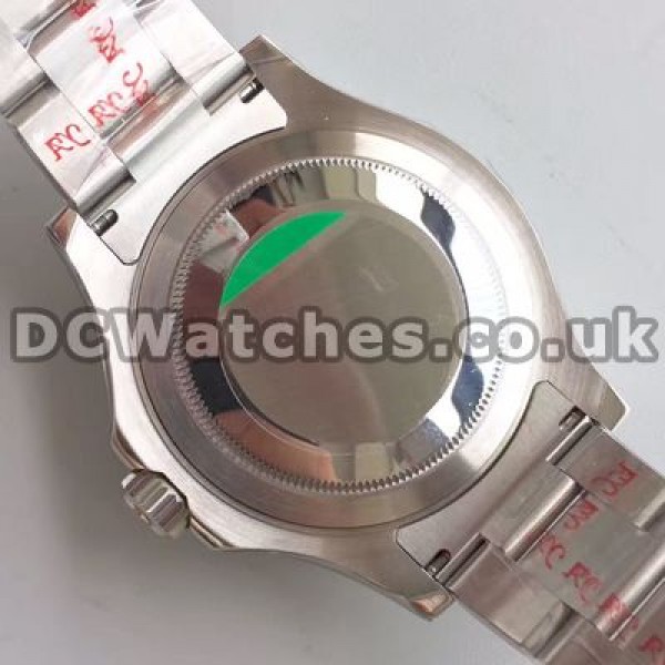 Pure Platinum & Steel Cases Male 40MM Rolex Yacht-Master Replica Watches For Sale