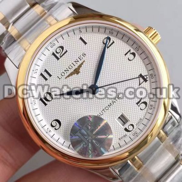 Valuable White Dials And Black Arabic Numerals Male Longines Master Collection Copy Watches Online