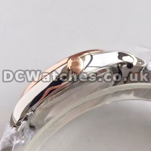 Modern Rose Gold & Steel Cases Longines Master Collection Replica Watches With Blue Hands For Men