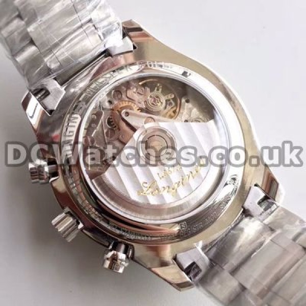 Practical Blue Hands And Black Arabic Numerals Male Longines Master Collection Replica Watches