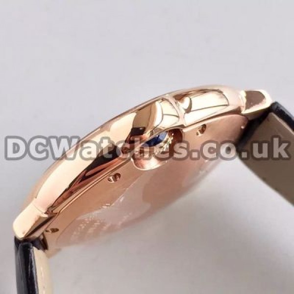 Valuable Hot-selling Diamond Indexes And Rose Gold Cases Ballon Bleu De Cartier Replica Watches