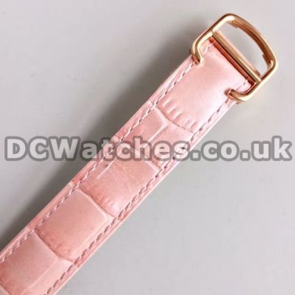New Rose Gold Cases 36MM Ballon Bleu De Cartier Fake Watches Sale With White Dials