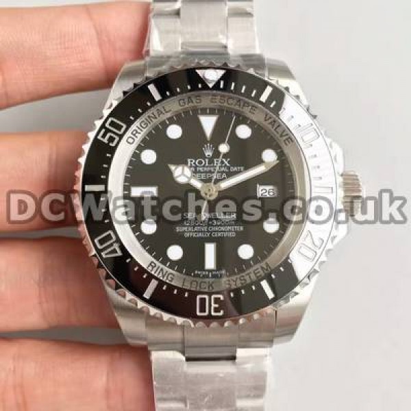 Best-quality Black Dials And Steel Cases Male Rolex Deepsea Copy Watches Sale