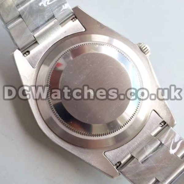 Mature Male Black Dials Rolex Datejust II Copy Watches Online With Swiss Automatic Movements