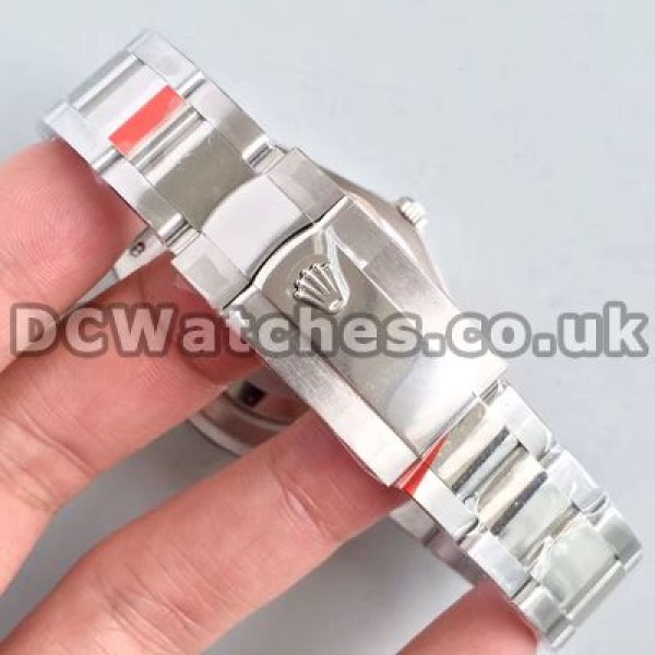 Mature Male Black Dials Rolex Datejust II Copy Watches Online With Swiss Automatic Movements