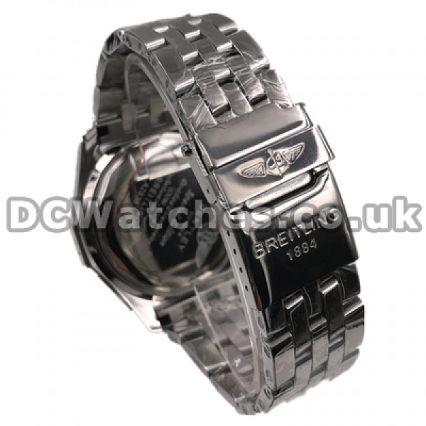 Special 48MM Male Steel Bracelets Breitling Bentley Replica Watches With Swiss Quartz Movements