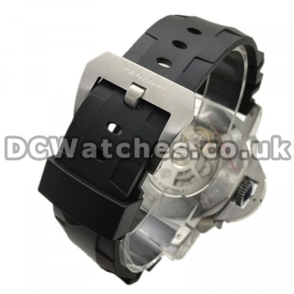 Sturdy Black Dials Panerai Luminor Submersible Copy Watches For Men With Swiss Automatic Movements