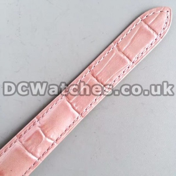 Appropriate Pink Dials And Straps Female Ballon Bleu De Cartier Replica Watches For Sale