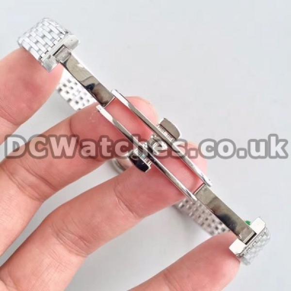 Appropriate Female White Dials Swiss Longines La Grande Classique Fake Watches With Steel Bracelets Sale