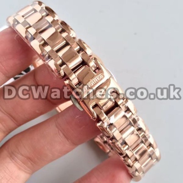 Enchanting Female Quartz Movements 26MM Longines Primaluna Copy Watches With Rose Gold Steel Bracelets