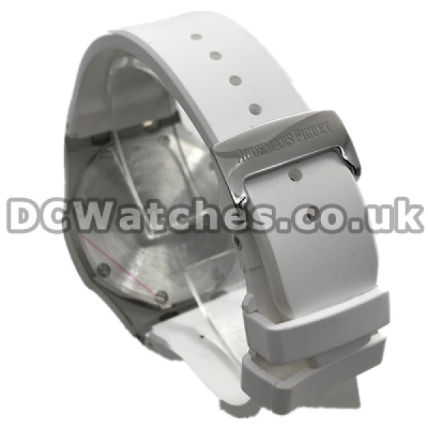 Pure White Dials And White Straps Audemars Piguet Royal Oak Offshore Fake Watches Online Sale