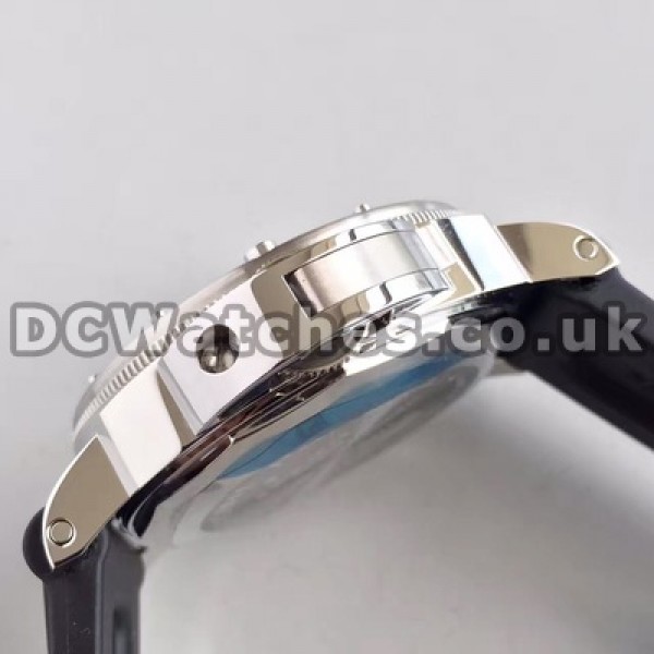 UK Swiss Made Panerai Luminor Replica Watches With Black Dials For Men