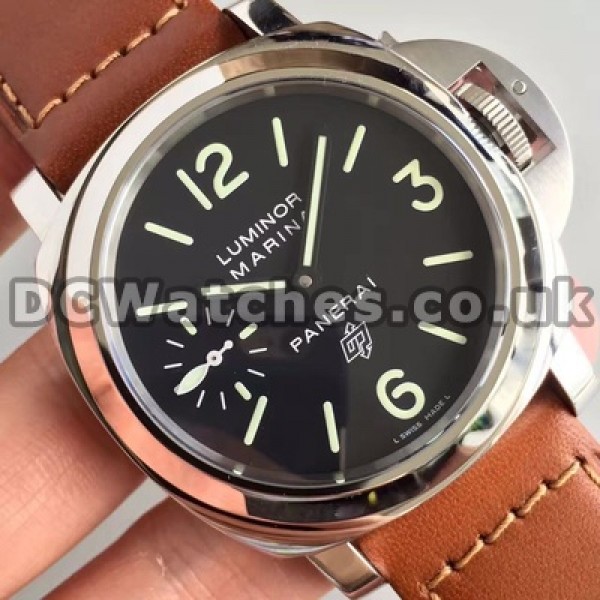 Stable Swiss ETA Movements Male Panerai Luminor PAM 00005 Copy Watches With Steel Cases