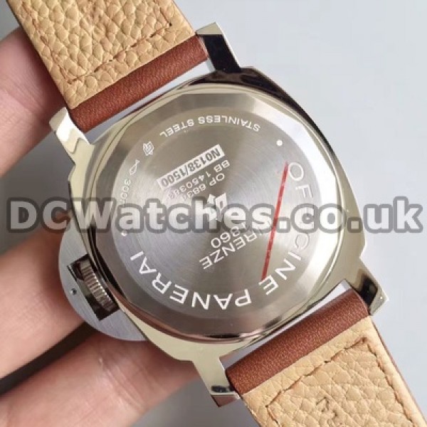 Stable Swiss ETA Movements Male Panerai Luminor PAM 00005 Copy Watches With Steel Cases