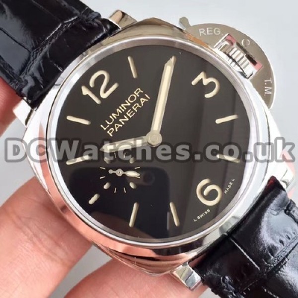 Popular Swiss Male 42MM Copy Panerai Radiomir PAM 00338 Watches With Black Dials Sales